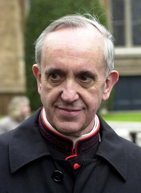 Cardinal Jorge Mario Bergoglio of Buenos Aires, Argentina, is pictured in an undated file photo. (CNS/Catholic Press photo)