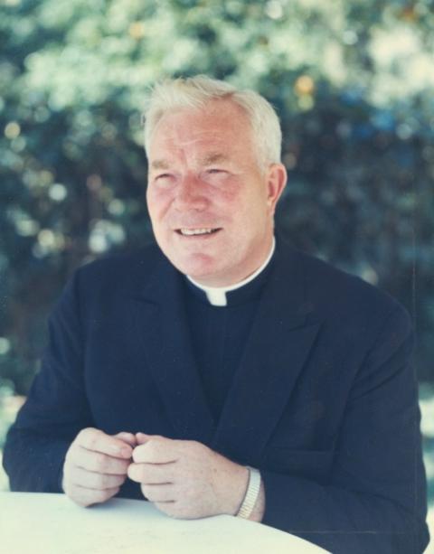 Holy Cross Fr. Patrick Peyton in the 1960s (CNS/Family Theater Productions) Holy Cross Fr. Patrick Peyton in the 1960s (CNS/Family Theater Productions)