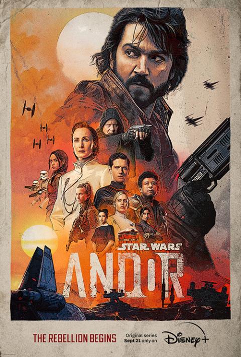 Artwork for the "Star Wars" series "Andor" (Courtesy of Disney+)