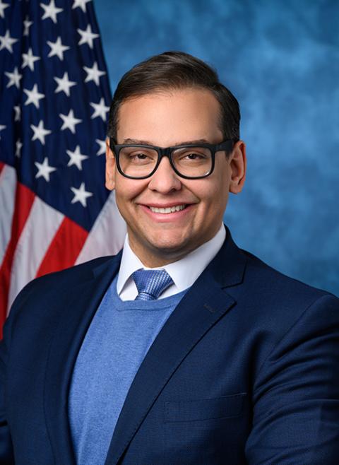 Official portrait of Rep. George Santos, R-N.Y., for the 118th Congress (Wikimedia Commons/U.S. House Office of Photography)