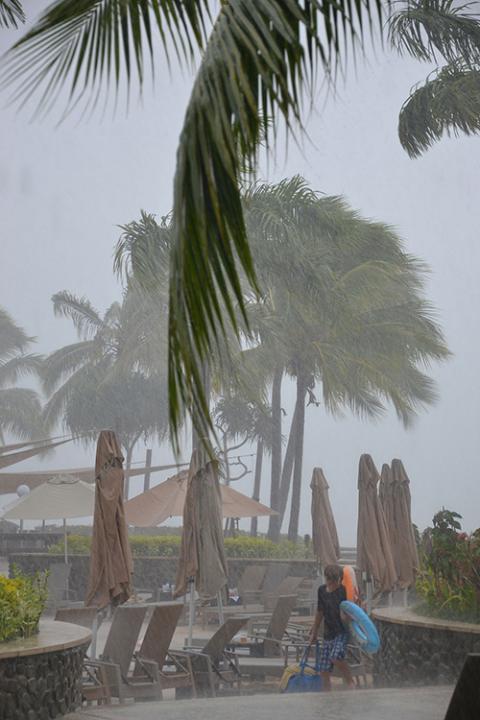 A tropical storm in Fiji, Jan. 18, 2012 (Wikimedia Commons/Simon_sees, CC BY 2.0)
