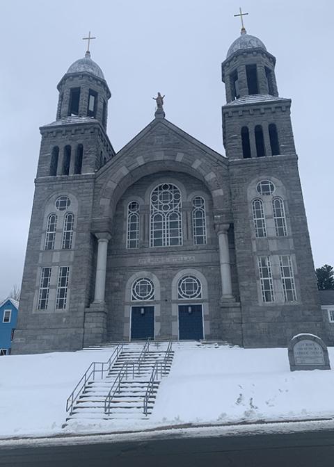 St. Mary Star of the Sea in Newport, Vermont (Damian Costello)