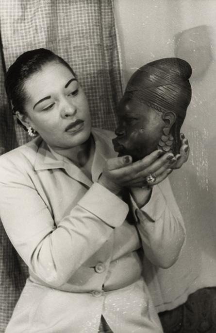 "Portrait of Billie Holiday," a 1949 photo by Carl Van Vechten (Library of Congress)