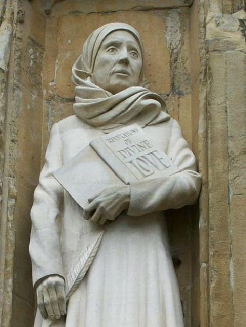 Sculpture of Julian of Norwich