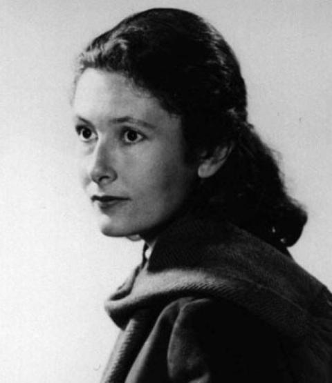 Denise Levertov as a young woman