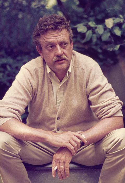 Kurt Vonnegut in 1965 (Library of Congress/Bernard Gotfryd)