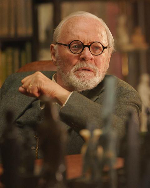 Anthony Hopkins as Sigmund Freud in "Freud’s Last Session" (Courtesy of Sony Pictures Classics/Sabrina Lantos)