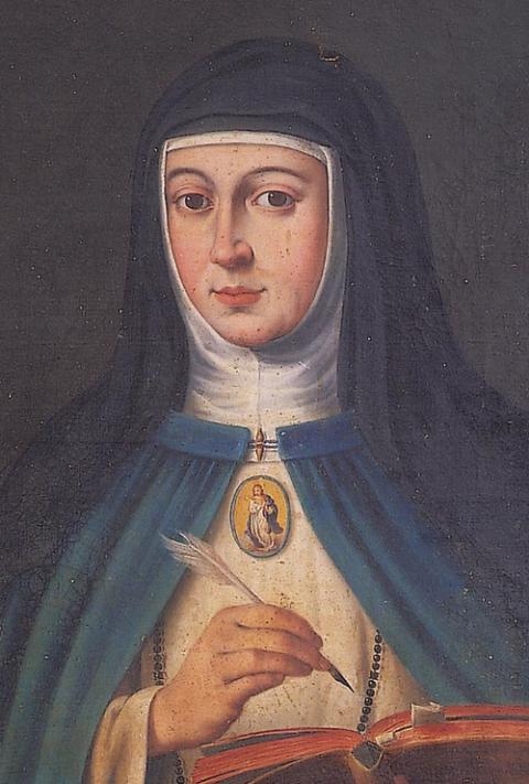 Detail of an undated portrait of Sor María de Ágreda (CNS/Courtesy of mariadeagreda.org)