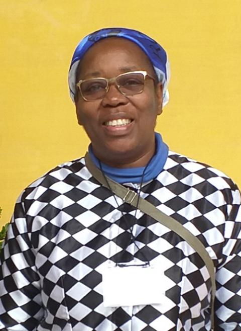 Hna. Josée Ngalula "Otra parte importante de la prevención es ayudar a las congregaciones religiosas de mujeres a dejar de pensar erróneamente en sí mismas como 'esposas de Jesús'. La vida religiosa se llama 'celibato consagrado'": Hna. Josée Ngalula. (Foto: Josée Ngalula)