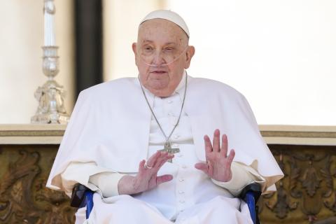 Pope Francis on April 6 Pope Francis on April 6