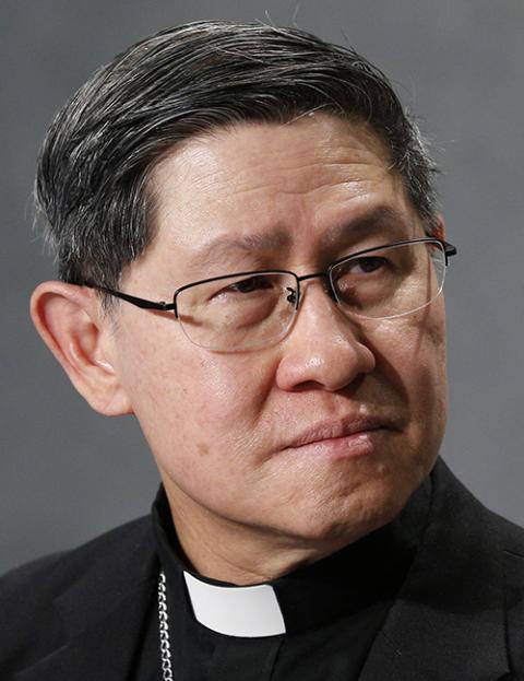Cardinal Luis Antonio Tagle (CNS/Paul Haring)