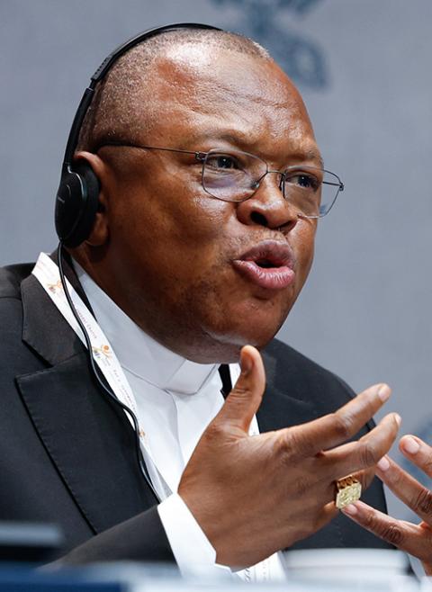 Cardinal Fridolin Ambongo Besungu (CNS/Lola Gomez)