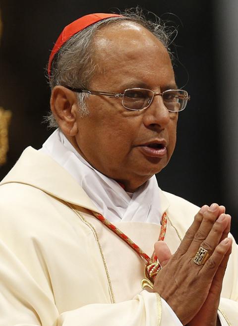 Cardinal Malcolm Ranjith (CNS/Paul Haring)