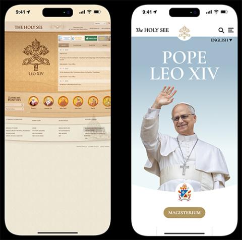 Vatican.va is home to information on all 267 popes, their writings and the magisterium. (Courtesy of Vatican.va)