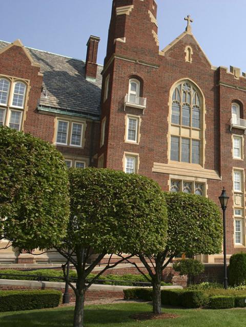 This is a file photo of the campus of Sacred Heart Major Seminary in Detroit. (OSV News file/The Michigan Catholic/Kristin Lukowski)