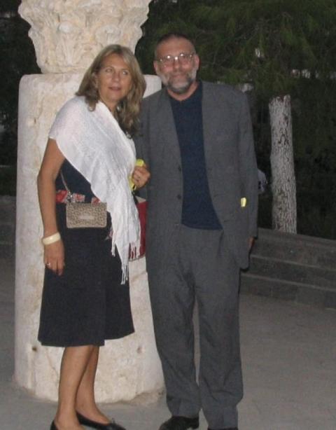 Jesuit Fr. Paolo Dall'Oglio and his sister Francesca Dall'Oglio Jesuit Fr. Paolo Dall'Oglio and his sister Francesca Dall'Oglio