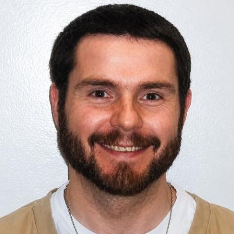 Briley Piper in a 2025 picture at the South Dakota State Penitentiary (Courtesy of Briley Piper)