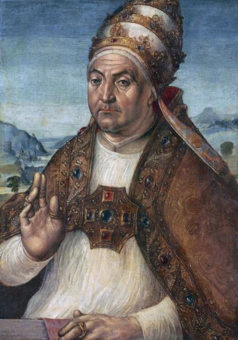 A portrait of Pope Sixtus IV (1414-1484) by Pedro Berruguete (Wikimedia Commons/Cleveland Museum of Art)