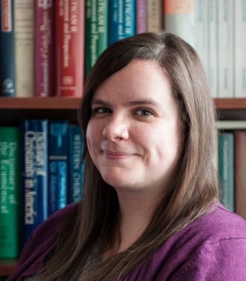 Julia McStravog, senior adviser for the synod to the U.S. bishops' conference (Jessica S. Zurcher)