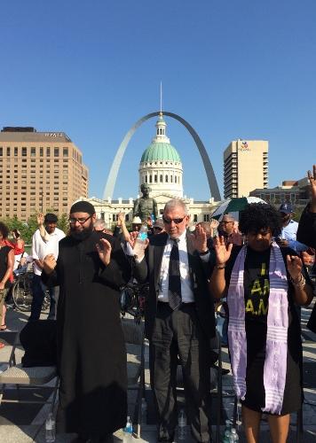 interfaith St. Louis vigil interfaith St. Louis vigil