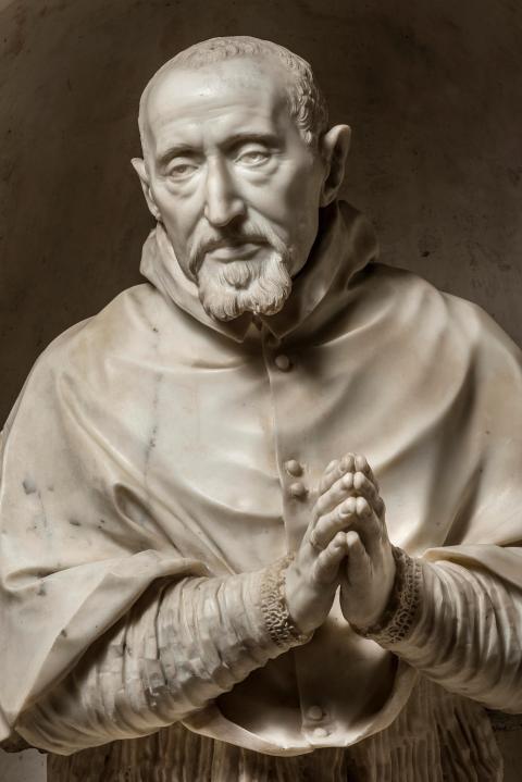 Bust of Cardinal Roberto Bellarmino by Gian Lorenzo Bernini 