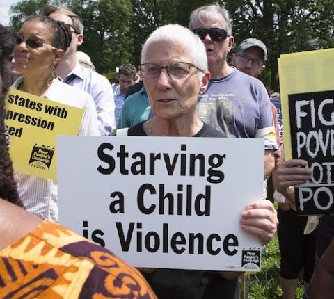 Marie Dennis near Capitol Hill in Washington May 21, 2018 (CNS/Tyler Orsburn) Marie Dennis near Capitol Hill in Washington May 21, 2018 (CNS/Tyler Orsburn)