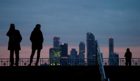 Moscow skyline Moscow skyline