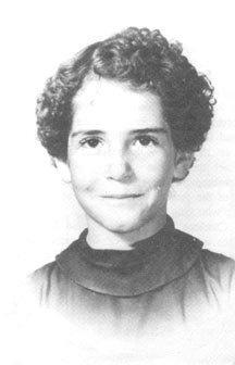 A childhood image of Charlene Richard, who is known as "the little Cajun saint." (CNS photo/courtesy Diocese of Lafayette)