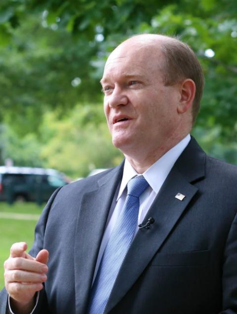 Sen. Chris Coons (Wikimedia Commons/Senate Democrats)