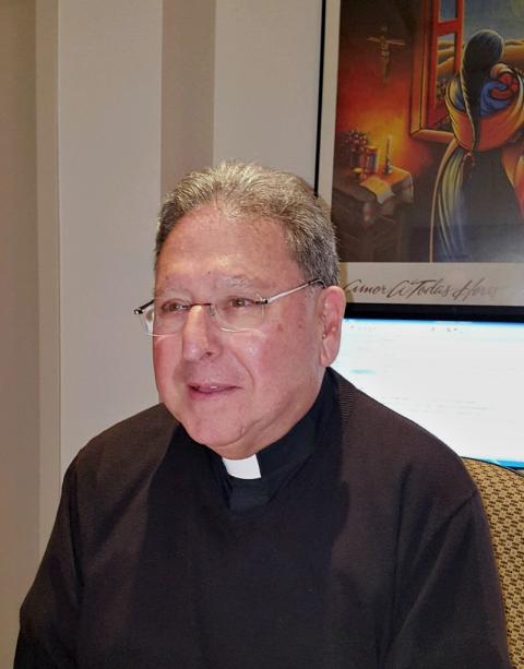 Jesuit Fr. Allan Figueroa Deck (NCR photo/Dan Morris-Young)