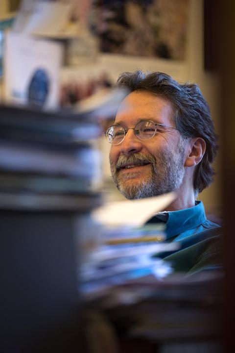 The late Brian Doyle, award-winning author and editor of the University of Portland's magazine, is pictured in an undated photo. (CNS/Courtesy of UP magazine)