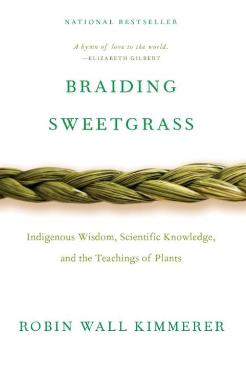 Robin Wall Kimmerer's Braiding Sweetgrass was published in 2014 by Milkweed Editions. (Milkweed Editions)