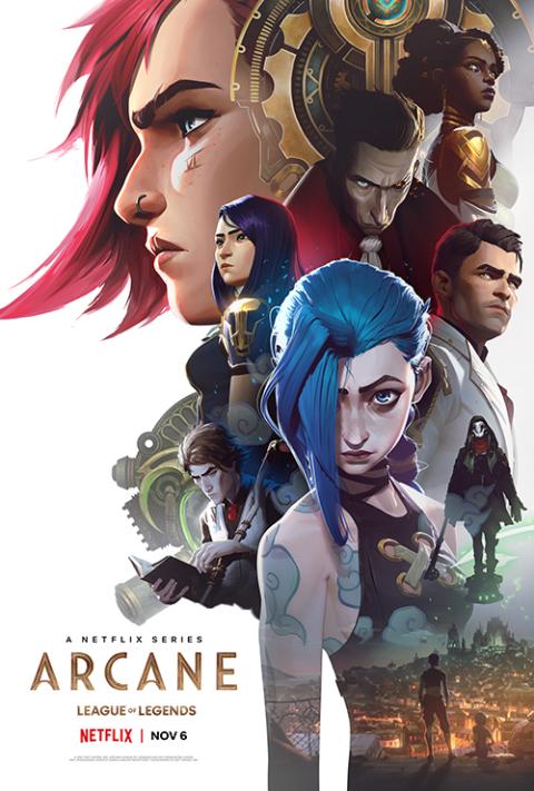"Arcane" (Courtesy of Netflix © 2021) "Arcane" (Courtesy of Netflix © 2021)