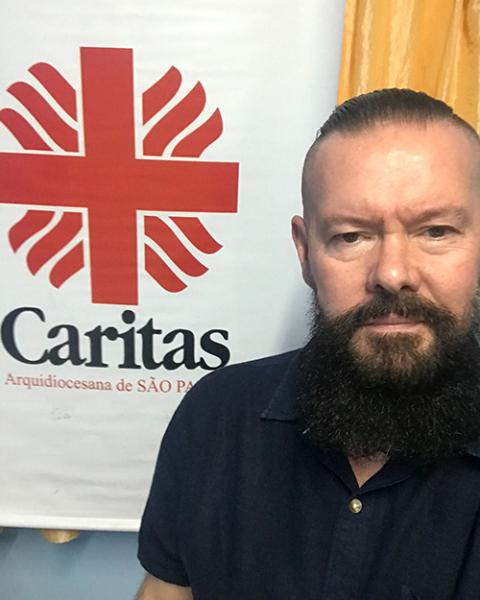 Fr. Marcelo Maróstica, director of the São Paulo Archdiocese's Caritas charity network (Courtesy of Marcelo Maróstica)