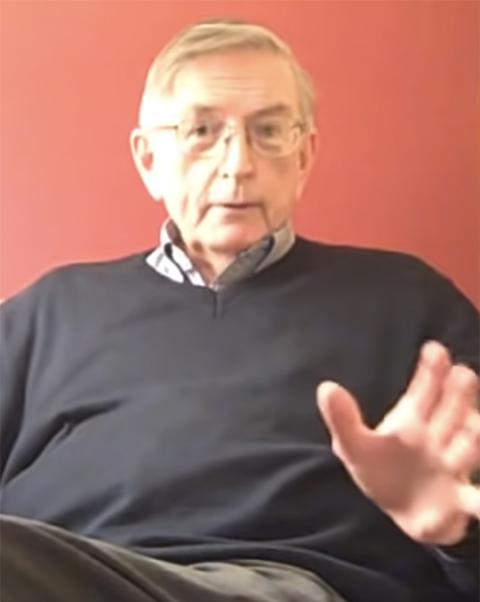 Jesuit Fr. William Barry talks about friendship with God in a 2009 video. (NCR screenshot/YouTube/Loyola Press)