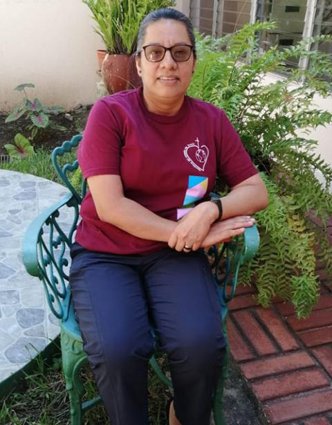 Sr. Verónica Hernández Alegría, a member of the Apostolic Sisters of the Heart of Jesus who accompanies Generación Romero (Provided photo)