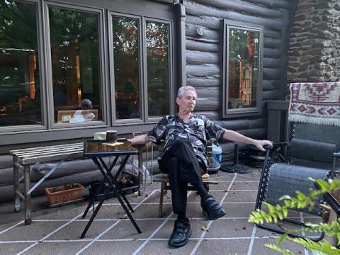 José Luis, sitting on a porch (Courtesy of Peter Daly) José Luis, sitting on a porch (Courtesy of Peter Daly)