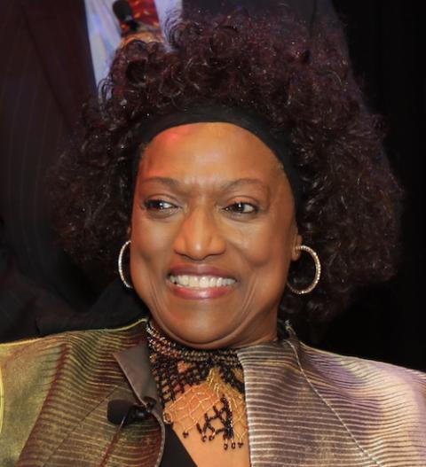 Jessye Norman, Dec. 5, 2014, at "Jessye Norman: In Conversation with Tom Hall" at the Walters Art Museum, Baltimore (Wikimedia Commons/Walters Art Museum/Jati Lindsay)