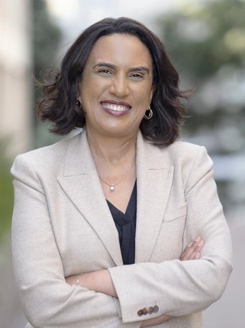 Dr. Kirsten Bibbins-Domingo, a professor of epidemiology and biostatistics at the University of California, San Francisco (Courtesy of Kirsten Bibbins-Domingo) Dr. Kirsten Bibbins-Domingo, a professor of epidemiology and biostatistics at the University of California, San Francisco (Courtesy of Kirsten Bibbins-Domingo)