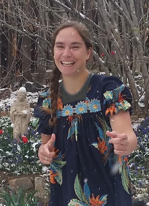 Hannah Klein, a former member of the Jesuit Volunteer Corps (Provided photo) Hannah Klein, a former member of the Jesuit Volunteer Corps (Provided photo)