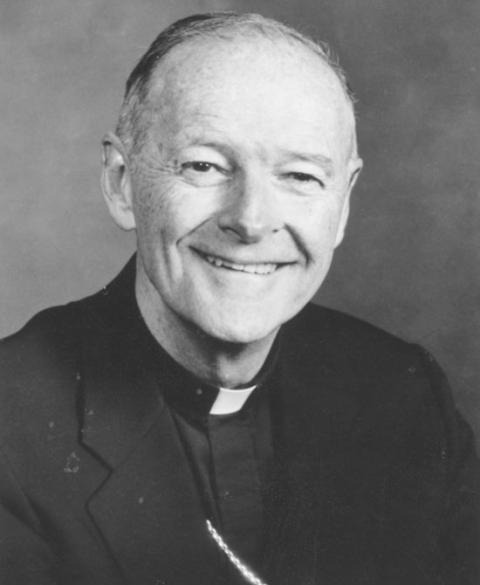 Then-Archbishop Theodore McCarrick of Newark, New Jersey, circa the early 1990s (CNS/Newark Archdiocese) Then-Archbishop Theodore McCarrick of Newark, New Jersey, circa the early 1990s (CNS/Newark Archdiocese)