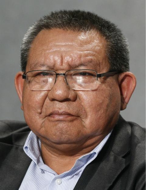 Fr. Justino Sarmento Rezende attends a news conference to discuss the Synod of Bishops for the Amazon at the Vatican Oct. 17, 2019. (CNS/Paul Haring) Fr. Justino Sarmento Rezende attends a news conference to discuss the Synod of Bishops for the Amazon at the Vatican Oct. 17, 2019. (CNS/Paul Haring)