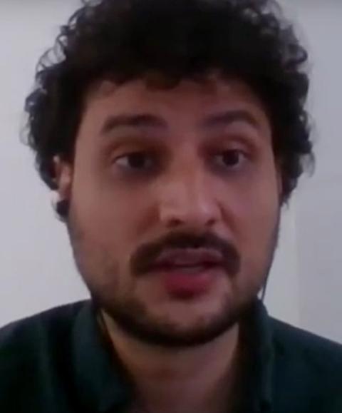 Rodrigo Pedroso speaks during the April 26 webinar on missionary dynamics in the Amazon. (NCR screenshot) Rodrigo Pedroso speaks during the April 26 webinar on missionary dynamics in the Amazon. (NCR screenshot)