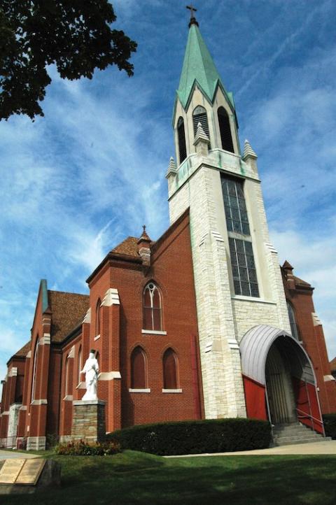 St. Stanislaus Church, South Bend, Indiana (Bill Odell)