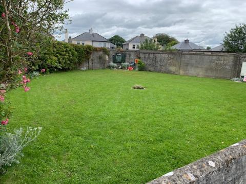 Site of where archaeologist Niamh McCullagh carbon-dated samples of remains at the former mother and baby home in Tuam. (Courtesy of Breeda Murphy)