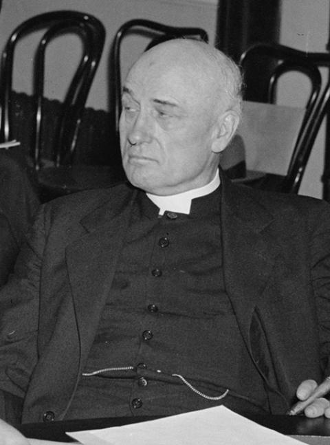 Msgr. John Ryan in Washington, D.C., in 1939 (Library of Congress, Prints and Photographs Division/Harris & Ewing) Msgr. John Ryan in Washington, D.C., in 1939 (Library of Congress, Prints and Photographs Division/Harris & Ewing)