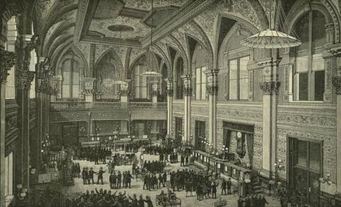 New York Stock Exchange 1885 New York Stock Exchange 1885