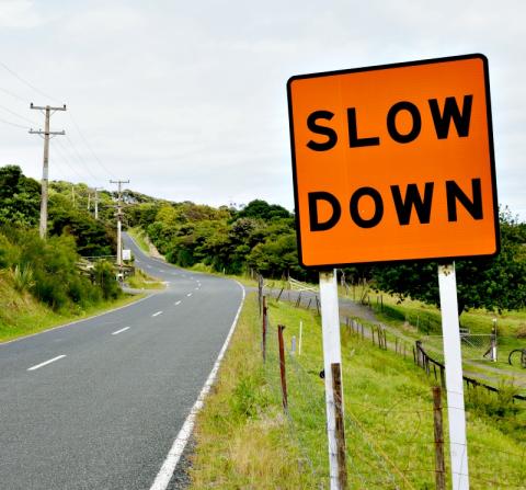 Slow down (Pixabay/kewl) Slow down (Pixabay/kewl)