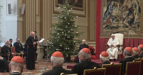 Pope Francis warns Vatican officials against believing church no longer needs conversion
