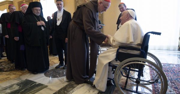 Christian divisions make fertile ground for conflict, pope says ...